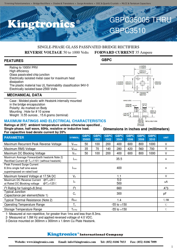 <?=GBPC3501?> डेटा पत्रक पीडीएफ