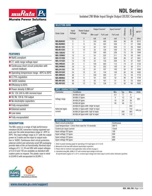 NDL4805SC