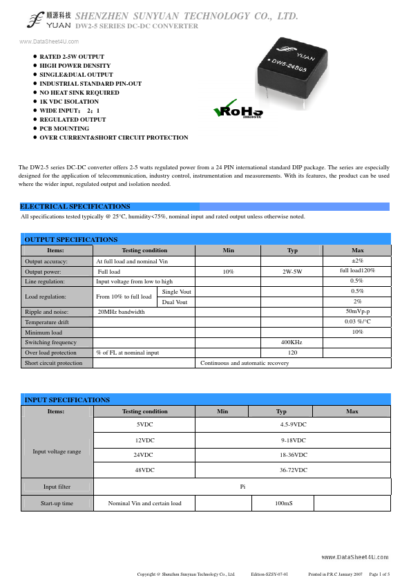 DW5-12D15