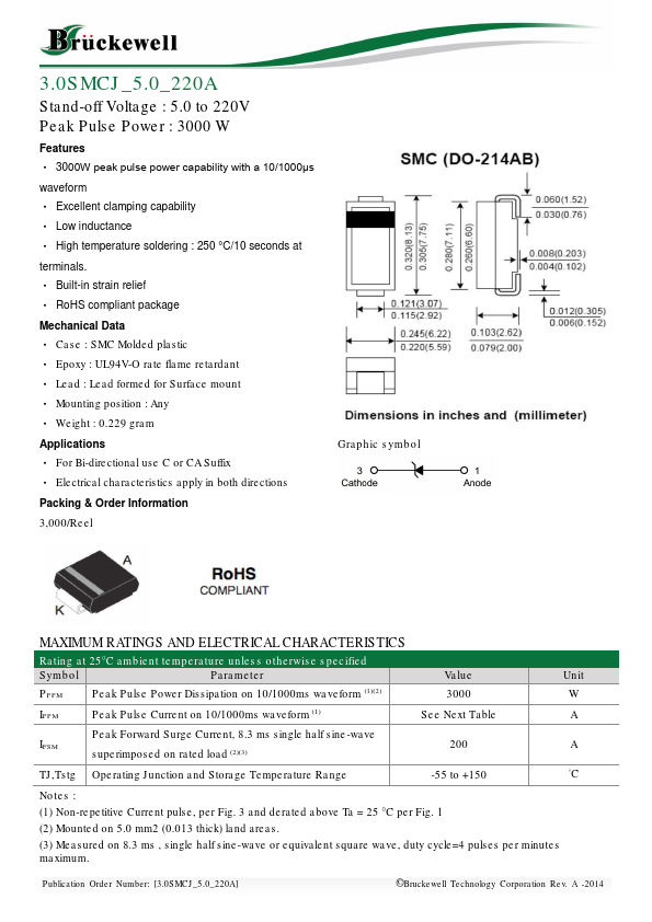 3.0SMCJ10A