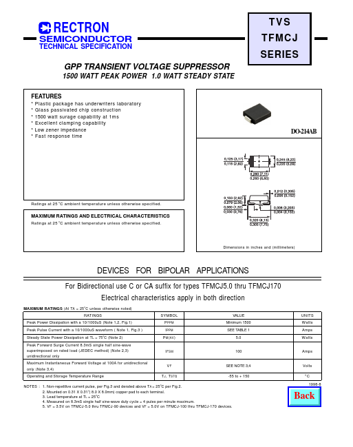 TFMCJ28A Rectron Semiconductor