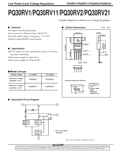 pq30rv1 Sharp