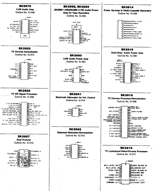 SK3891 Thomson Consumer Electronics