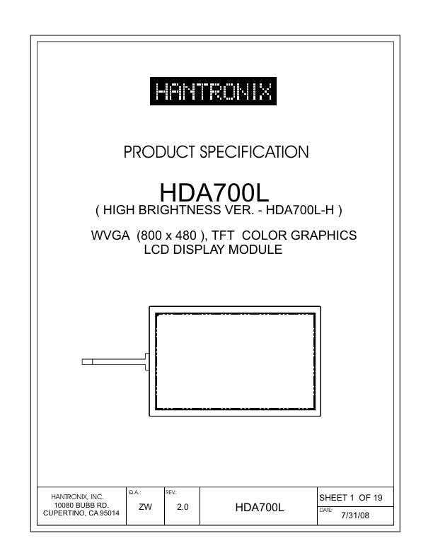 HDA700L-H