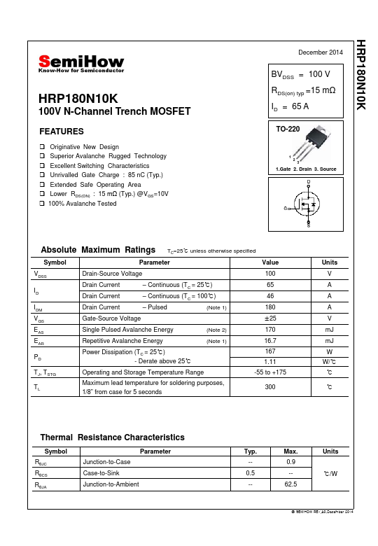 HRP180N10K