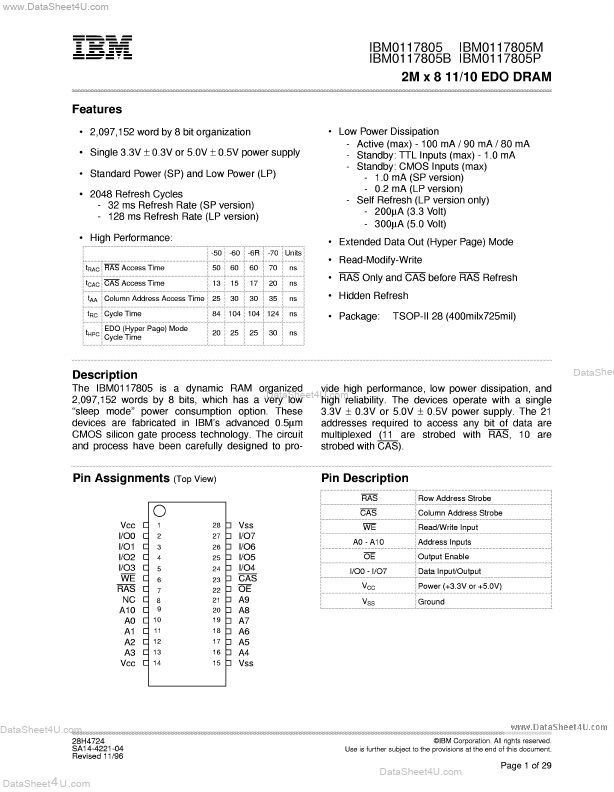 IBM0117805PT3D60 IBM Microelectronics