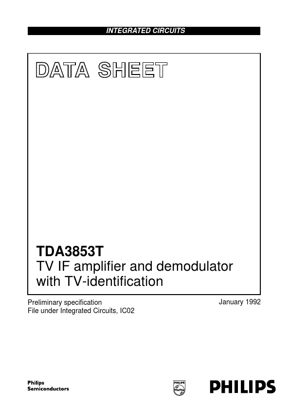 <?=TDA3853T?> डेटा पत्रक पीडीएफ