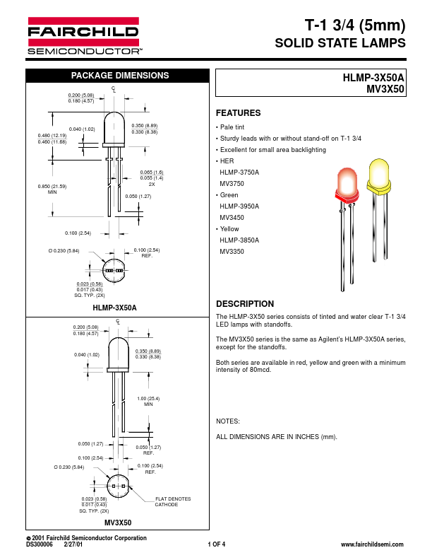 HLMP-3850A