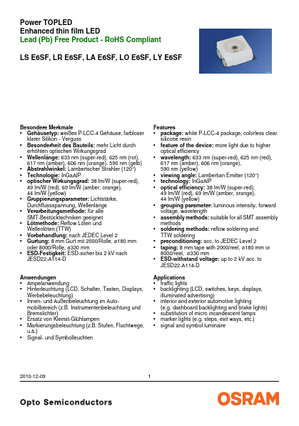 LOE6SF-ABCB-24-1-Z OSRAM GmbH