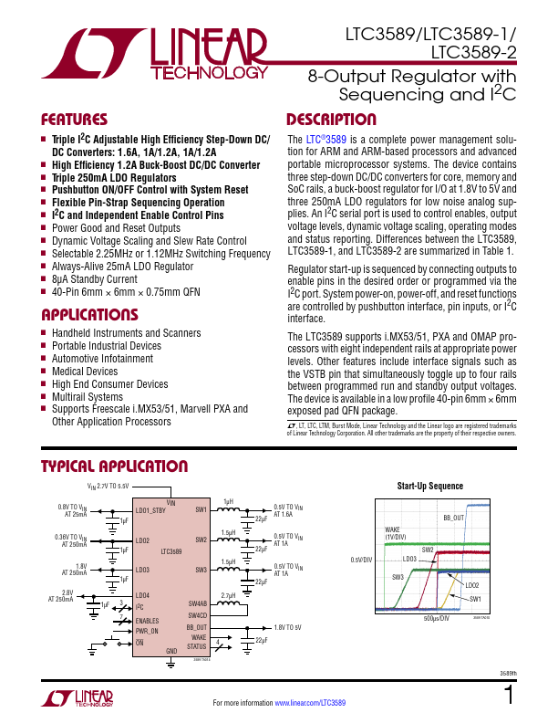 LTC3589-1 Linear