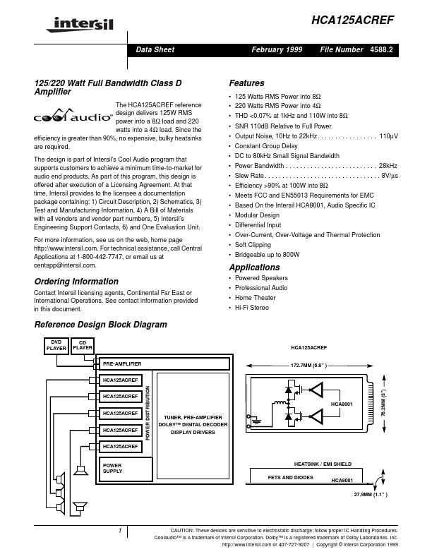 HCA125ACREF