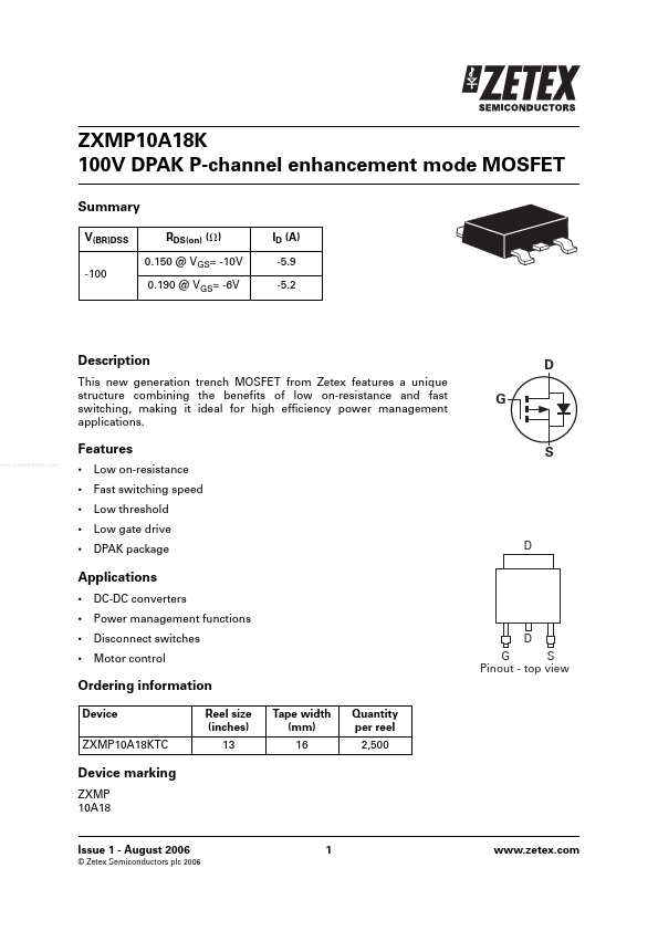 ZXMP10A18K