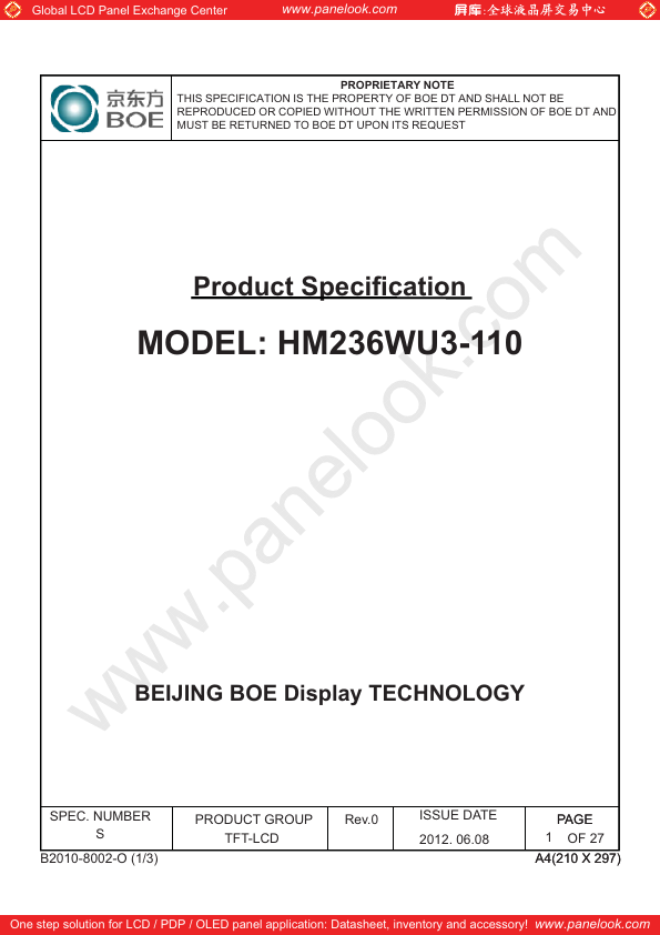 HM236WU3-110