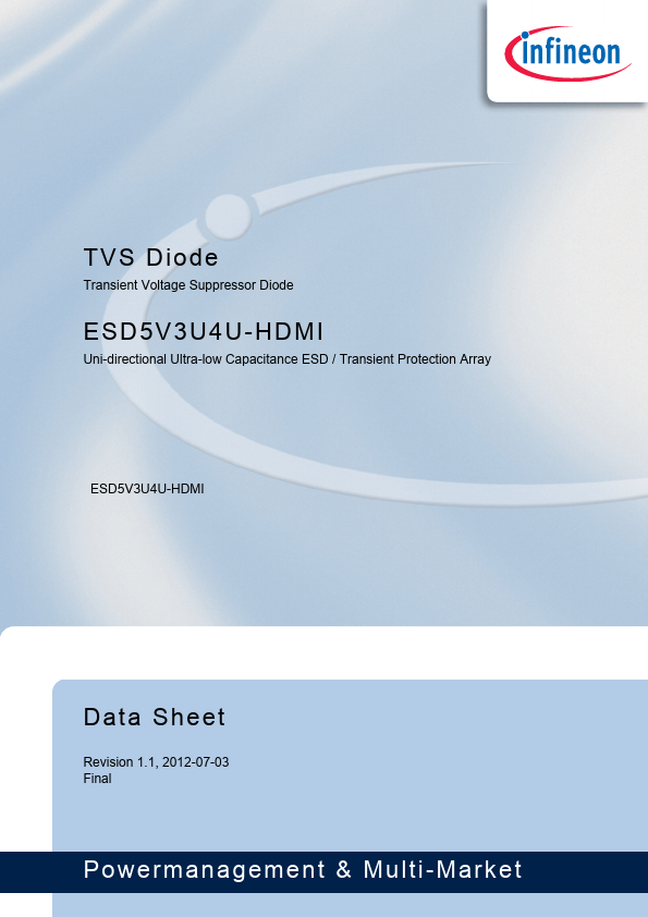 <?=ESD5V3U4U-HDMI?> डेटा पत्रक पीडीएफ