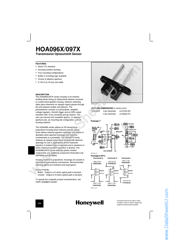 HOA097x Honeywell