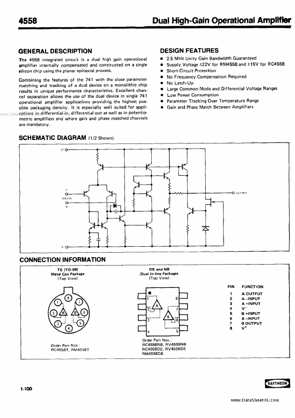 RV4558 Raytheon Company