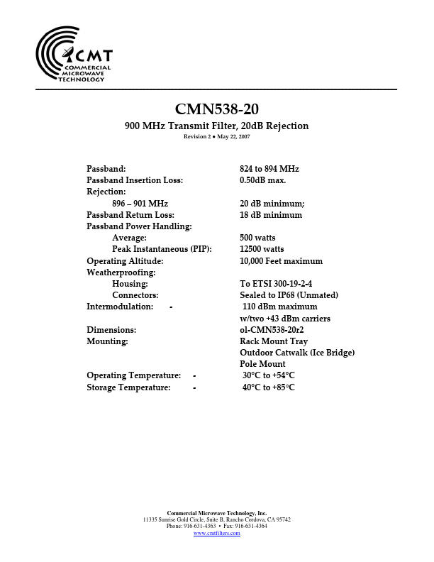 CMN538-20