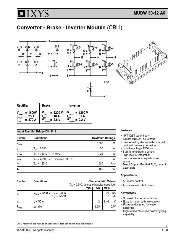 MUBW30-12A6