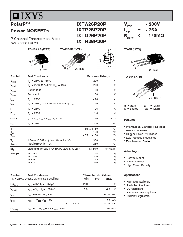 IXTP26P20P