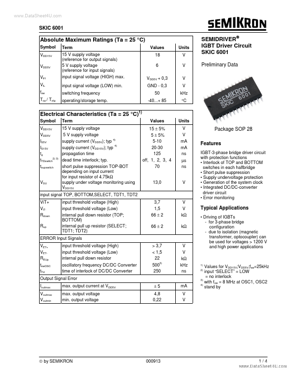 SKIC6001