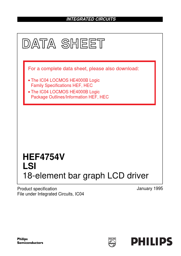 <?=HEF4755V?> डेटा पत्रक पीडीएफ
