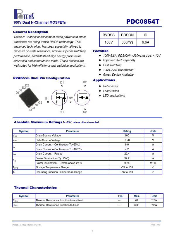 PDC0854T