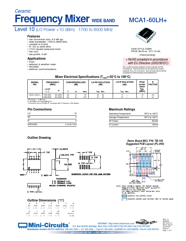 MCA1-60LH