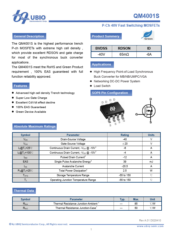 QM4001S