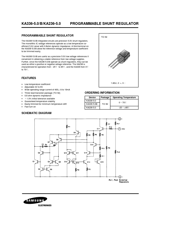 KA236-5.0 Samsung semiconductor