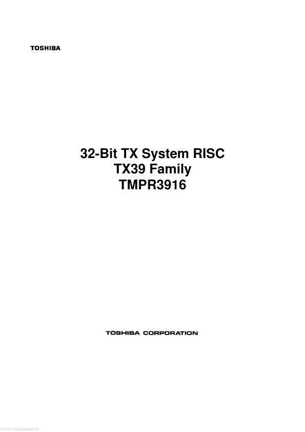 TMPR3916 Toshiba