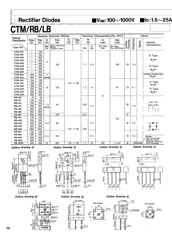 RB-152 Sanken Electric