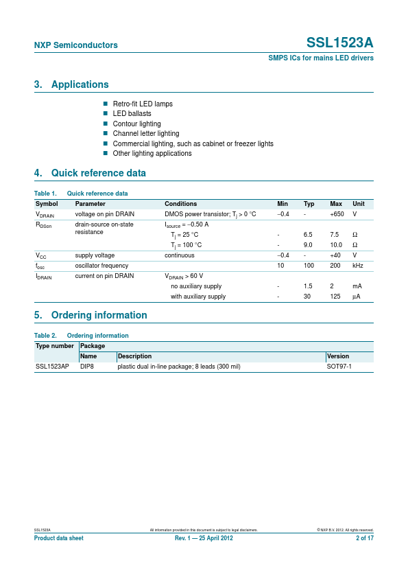 SSL1523A