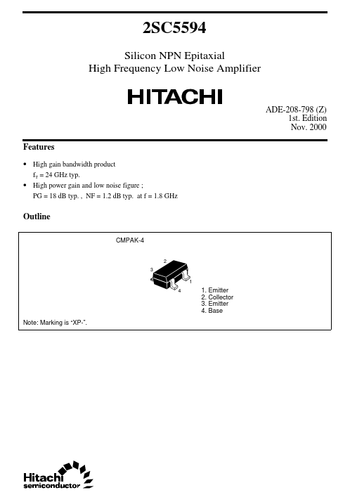 2SC5594 Hitachi Semiconductor