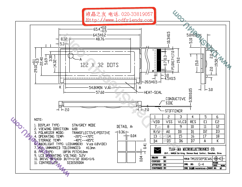 TM12232PDCW6