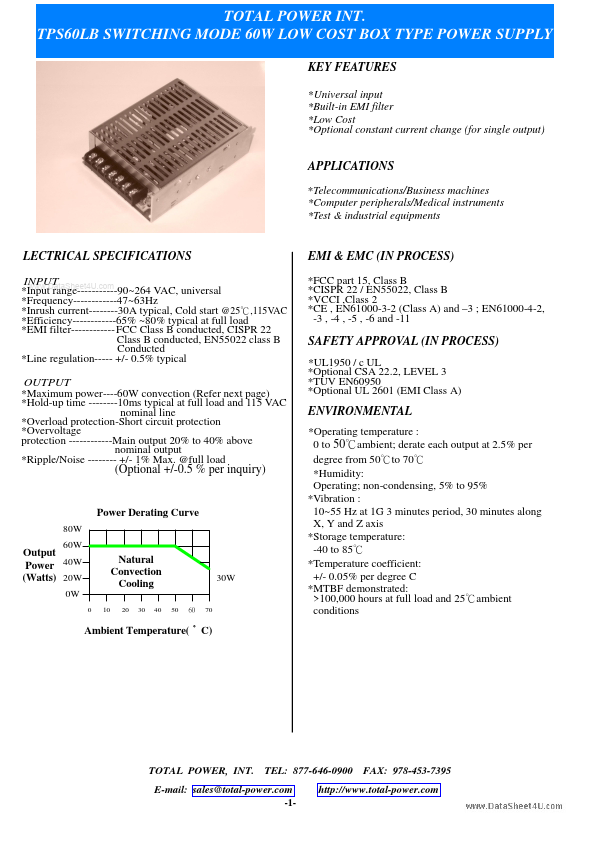 <?=TPS60LB?> डेटा पत्रक पीडीएफ