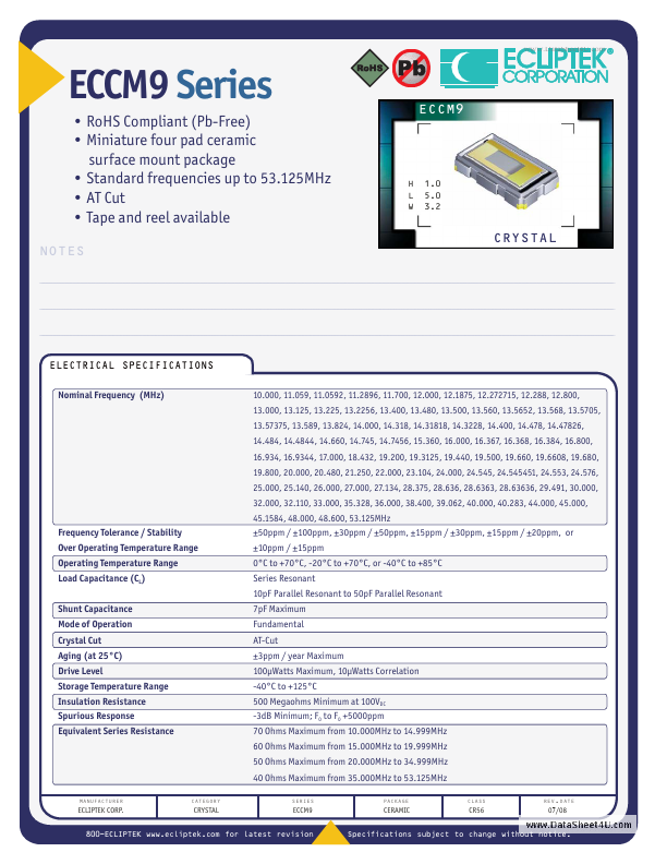 ECCM9 ECLIPTEK