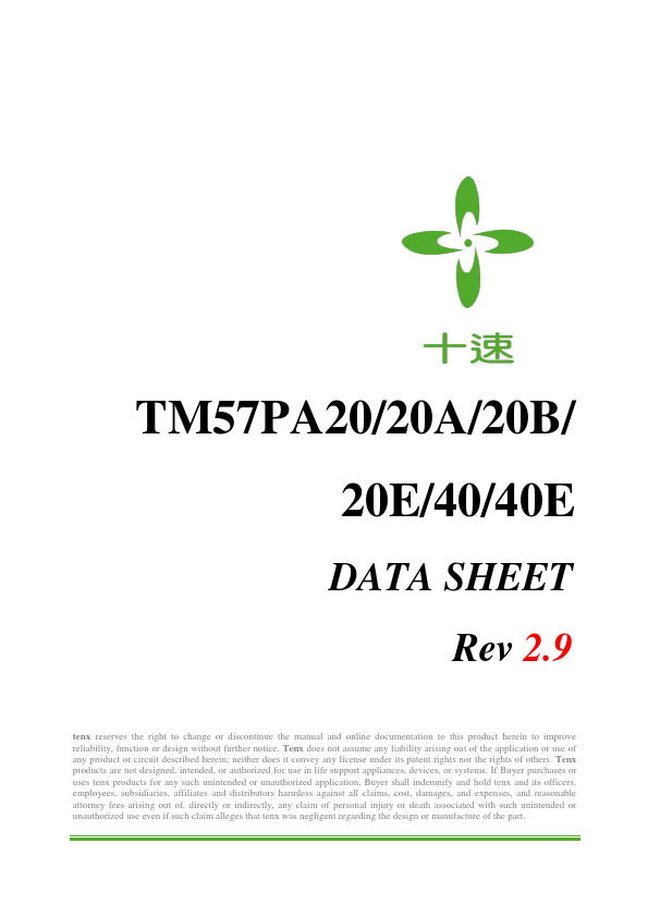 TM57PA20 tenx technology