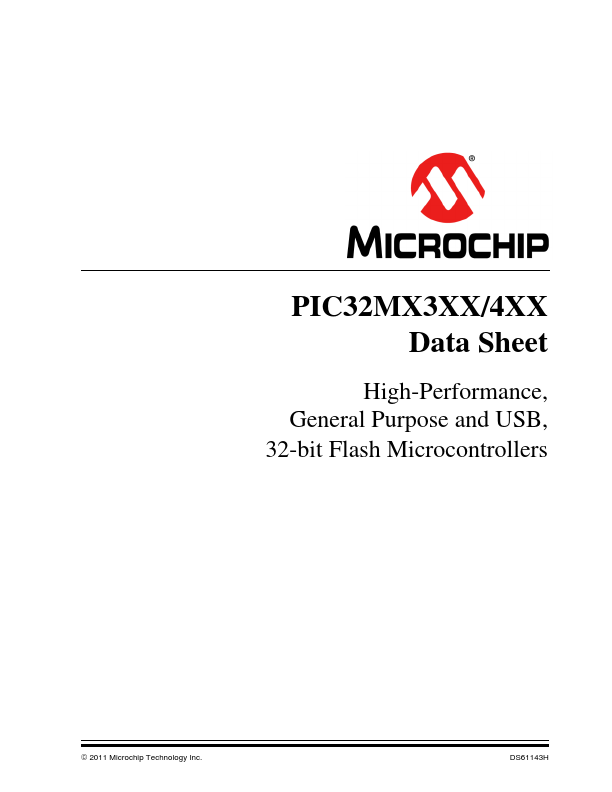 PIC32MX320F064H Microchip