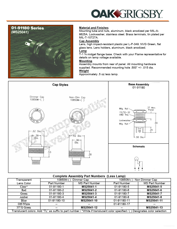 MS25041-10 ETC