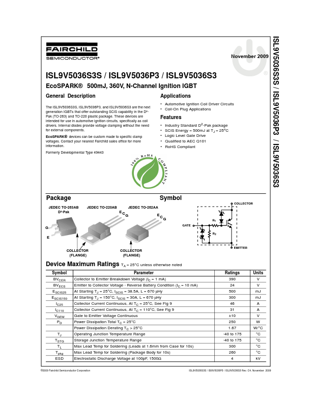 ISL9V5036P3