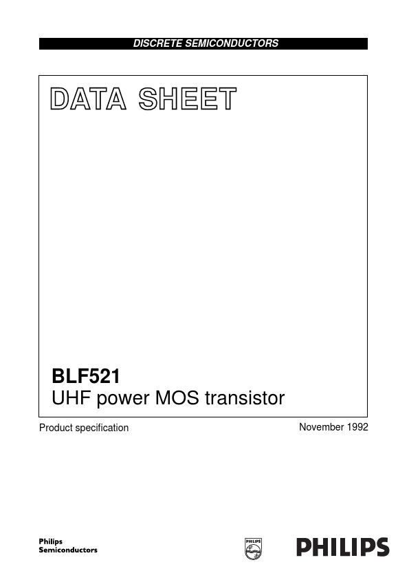 <?=BLF521?> डेटा पत्रक पीडीएफ