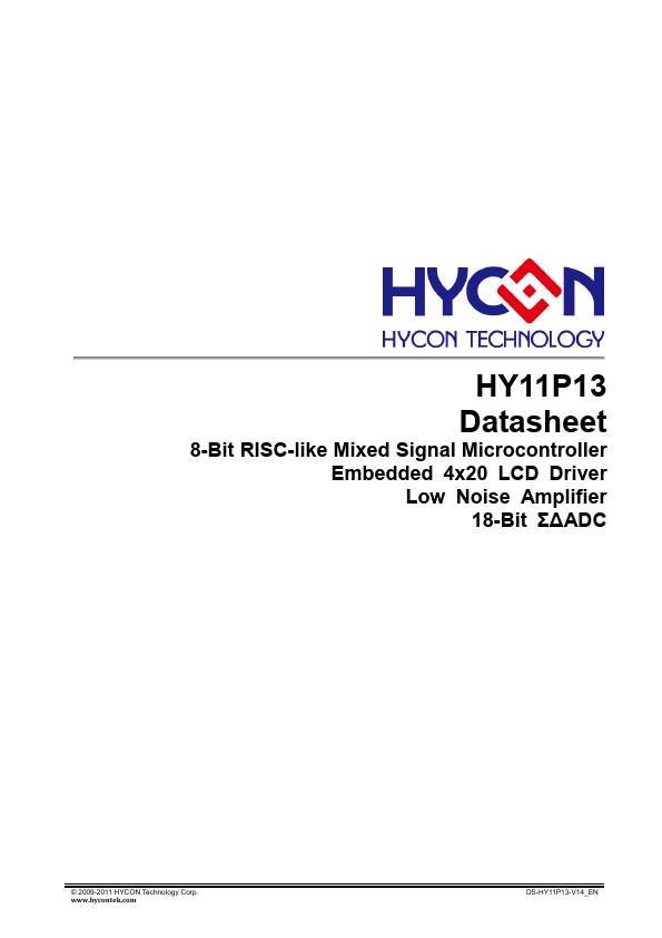 HY11P13 HYCON