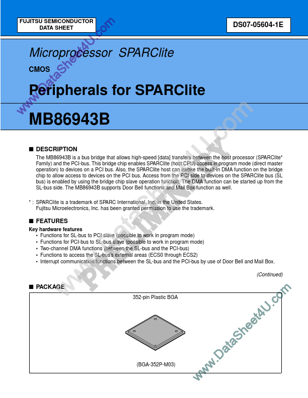 MB86943B Fujitsu