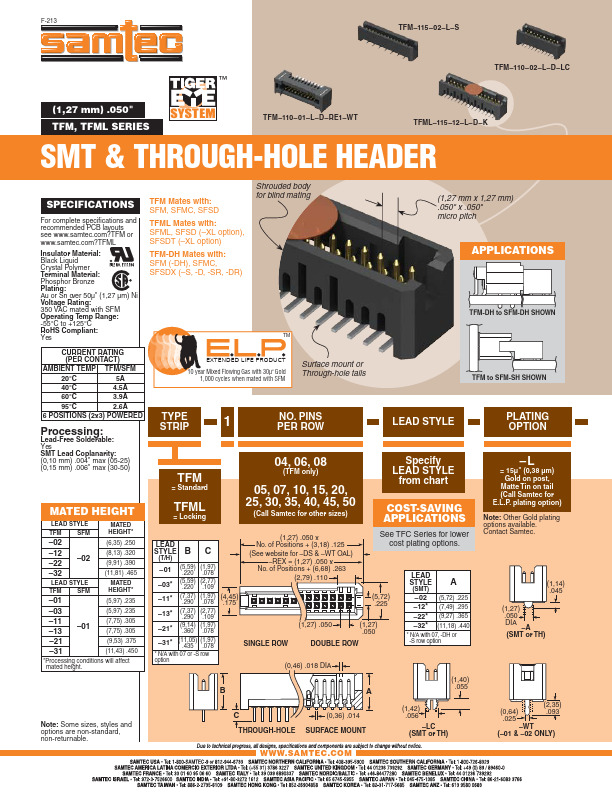 TFM-115-02-L-S Samtec