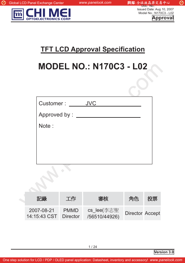 N170C3-L02 CMI MEI