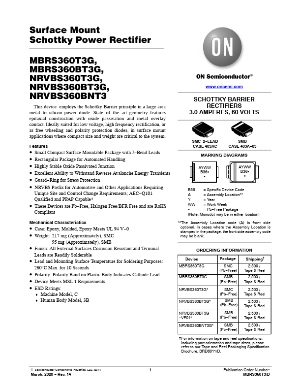 <?=NRVBS360BT3G?> डेटा पत्रक पीडीएफ