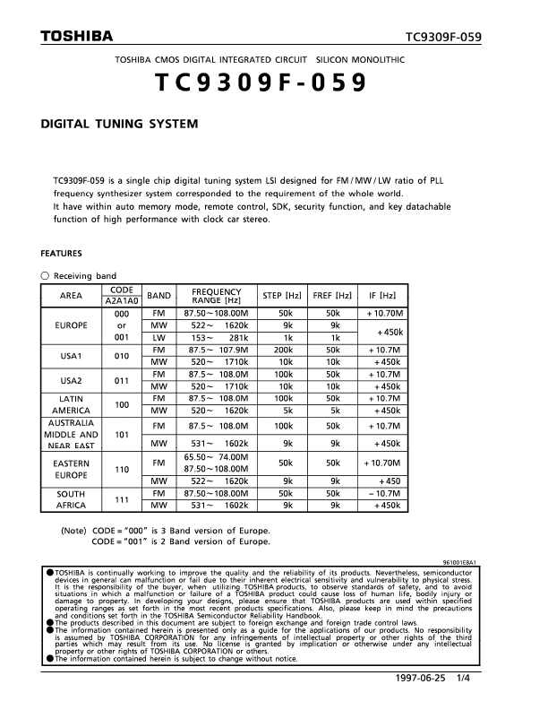 TC9309F-059 Toshiba