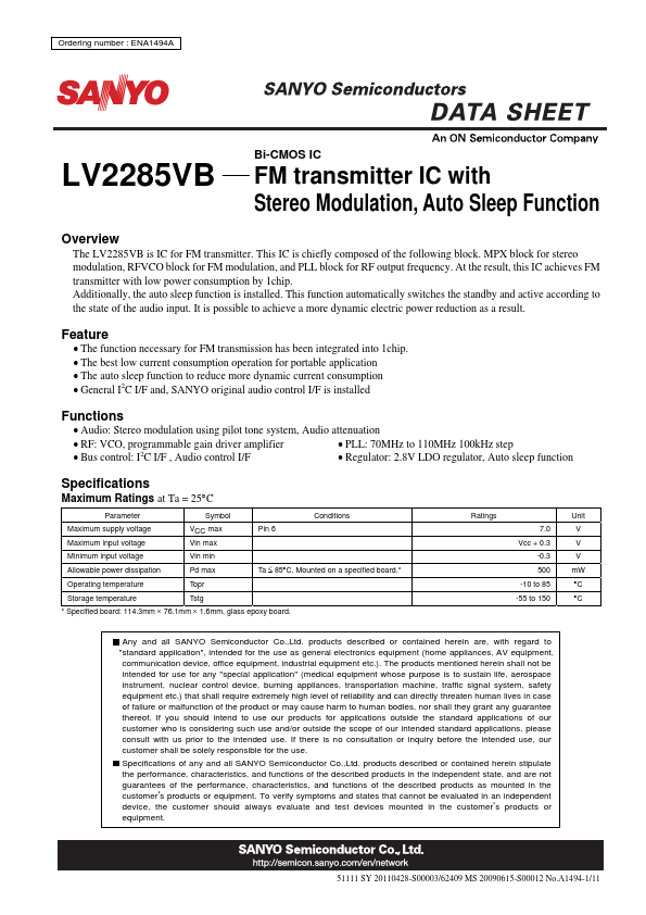 LV2285VB