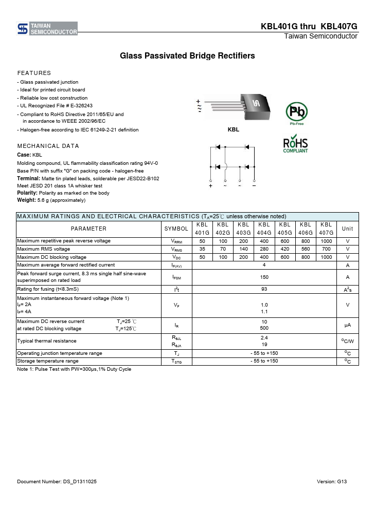 KBL403G