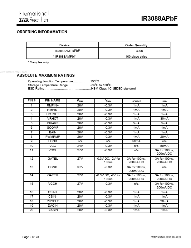 IR3088APBF